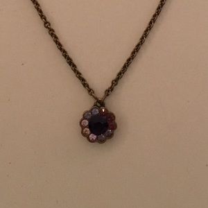 Michal Negrin Flower Jewel Necklace